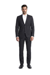 ALBERTO PAOLUCCI REGULAR SOLID SUIT FORMAL 2 BUTTON 2 VENT